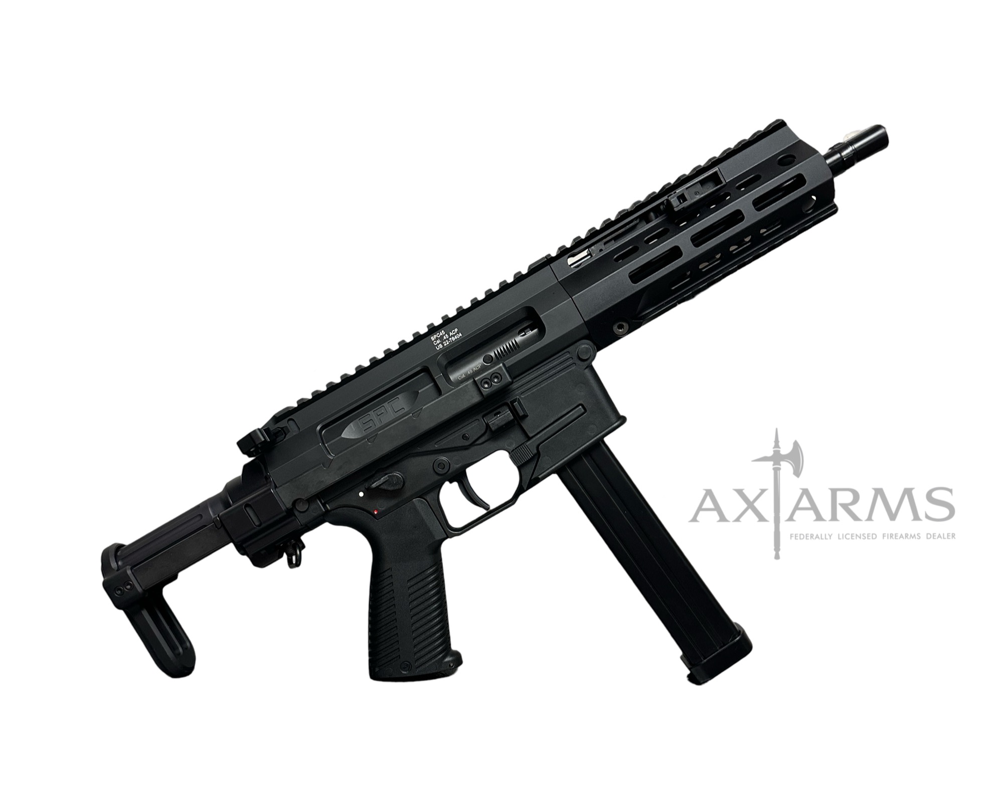 B&T SPC45 PDW SBR — .45 ACP Compact Powerhouse