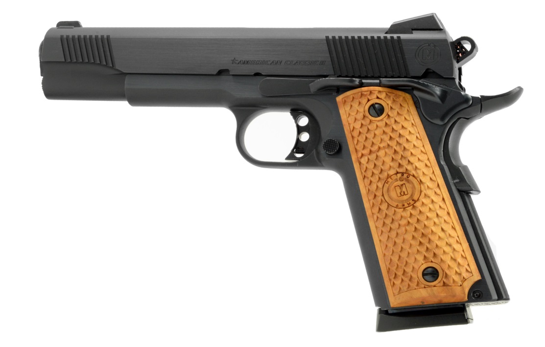 TriStar American Classic II 1911 9mm 5″ Blued Wood Grip